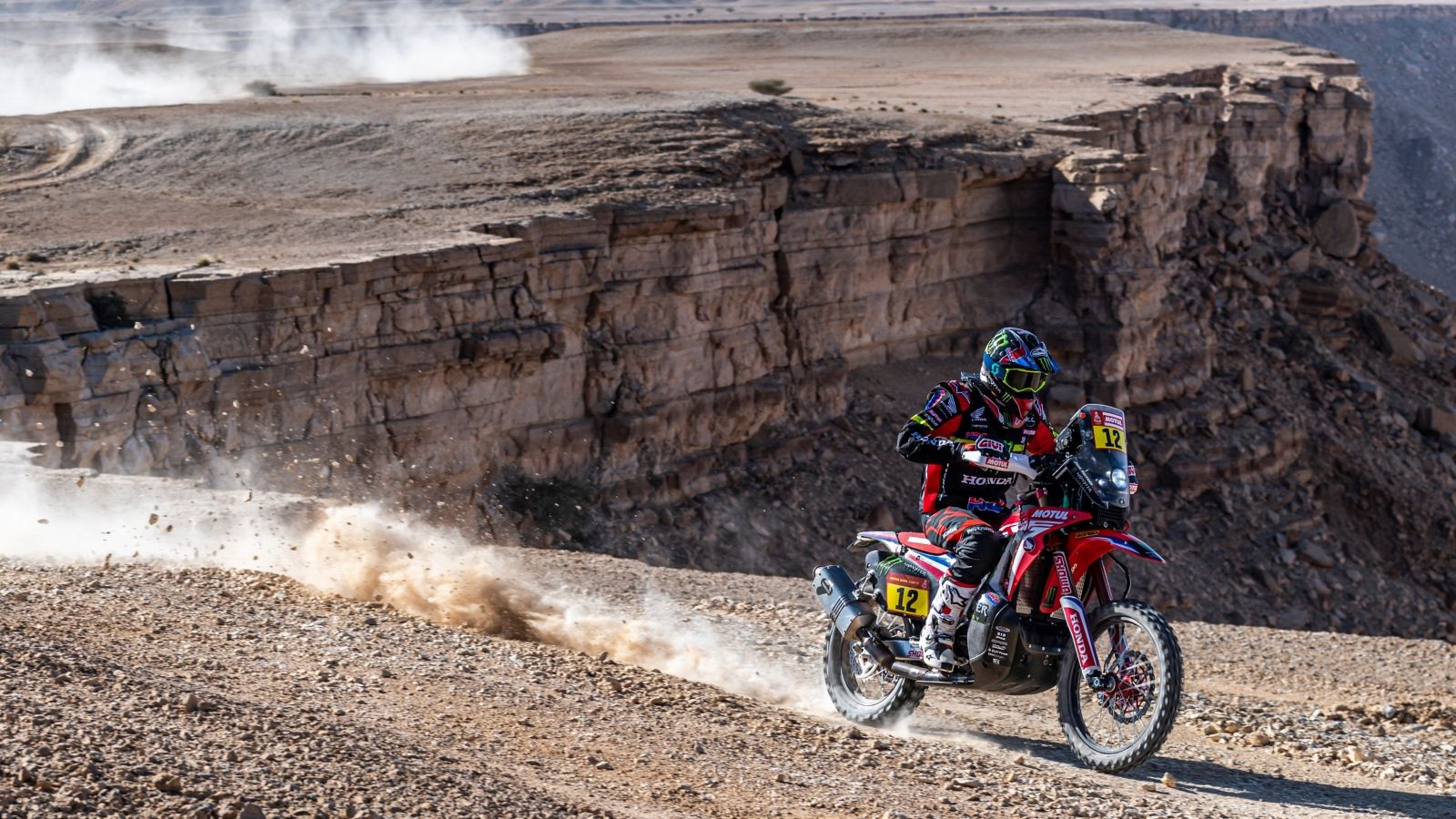 Joan Barreda se ha hecho por fin con una etapa en este 2020 (Fotos: Honda / Husqvarna).