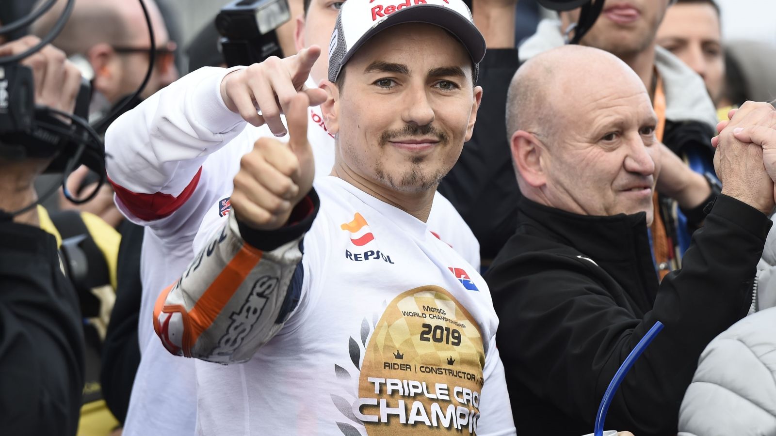 Jorge Lorenzo tras su última carrera (Foto: Gold & Goose).