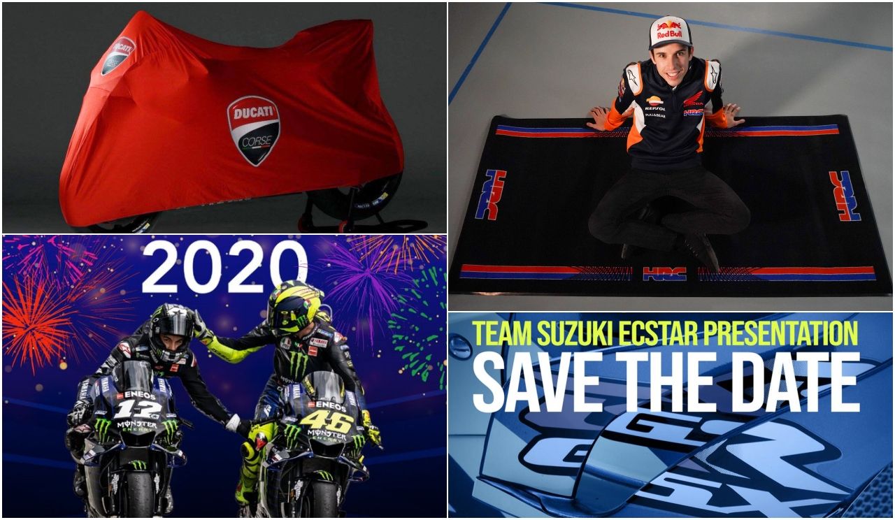 MotoGP 2020: Fechas presentaciones de Honda, Yamaha, Ducati y Suzuki