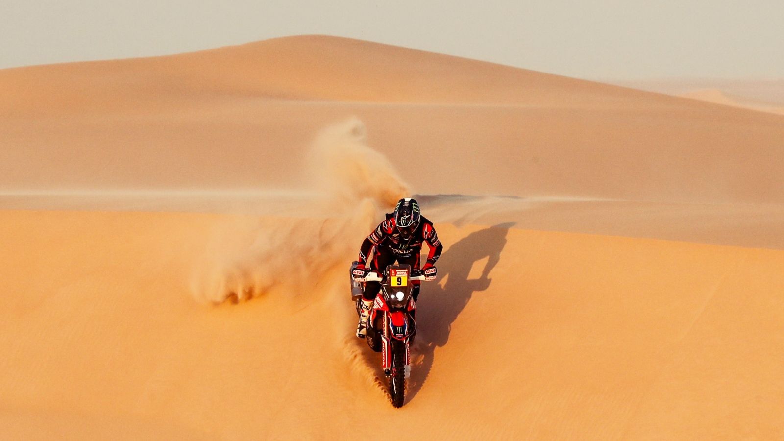 Ricky Brabec es el primer estadounidense en ganar el Dakar (Fotos: Honda).