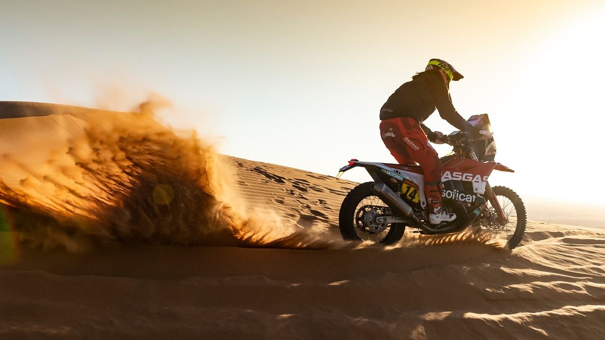 Laia Sanz en el Dakar 2020