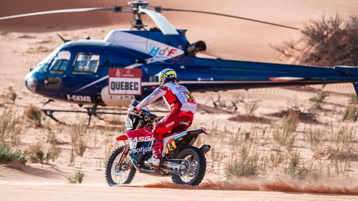 Laia Sanz en el Dakar 2020