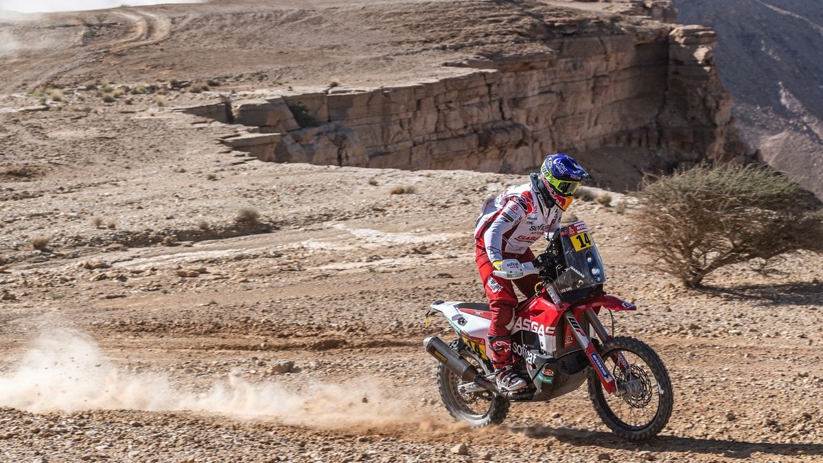 Laia Sanz en el Dakar 2020