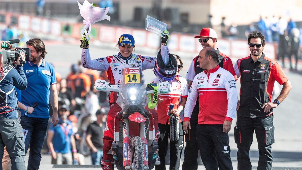 Laia Sanz en el Dakar 2020