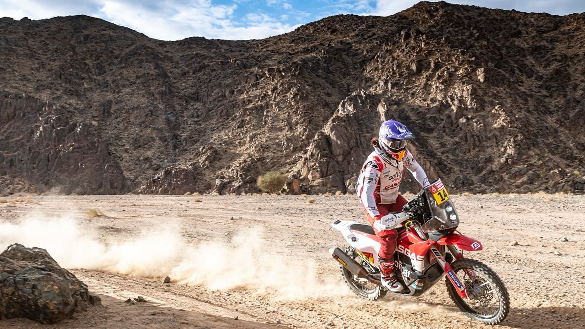 Laia Sanz en el Dakar 2020