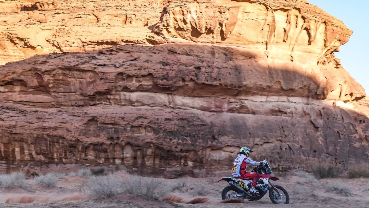 Laia Sanz en el Dakar 2020