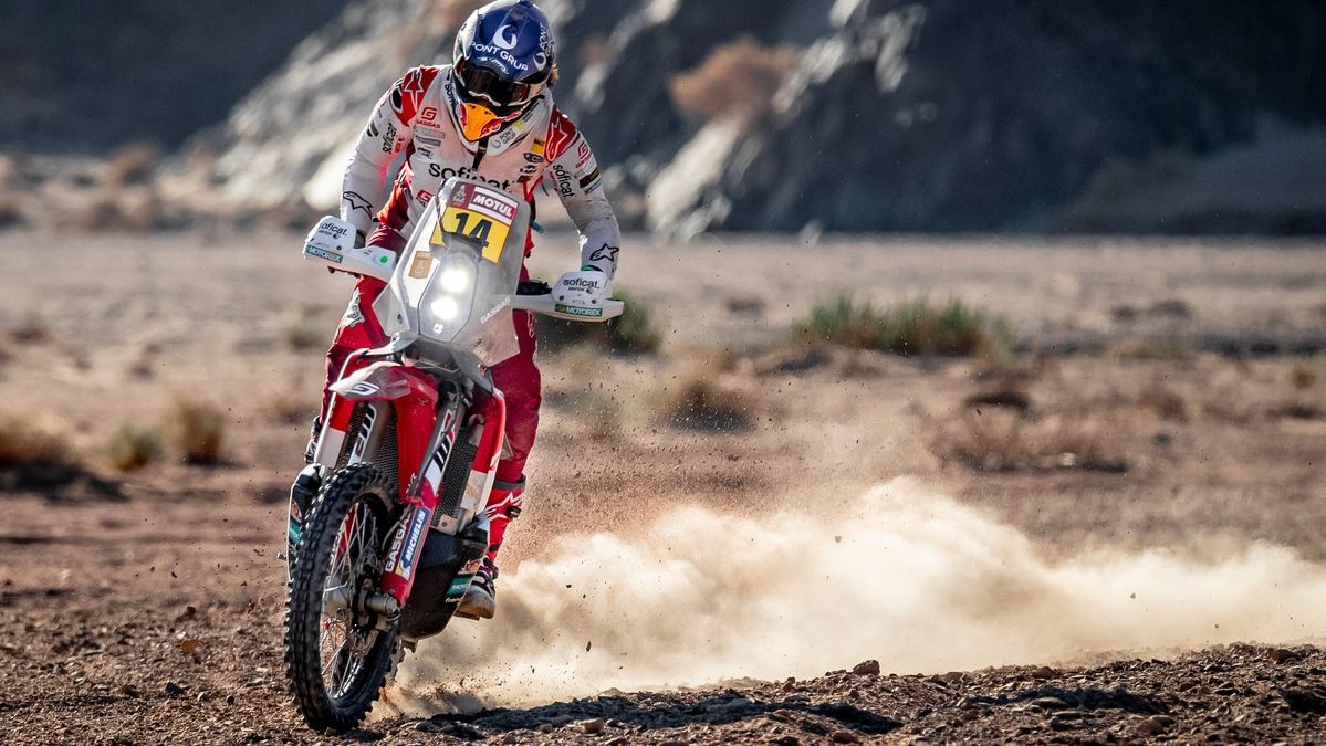 Laia Sanz en el Dakar 2020