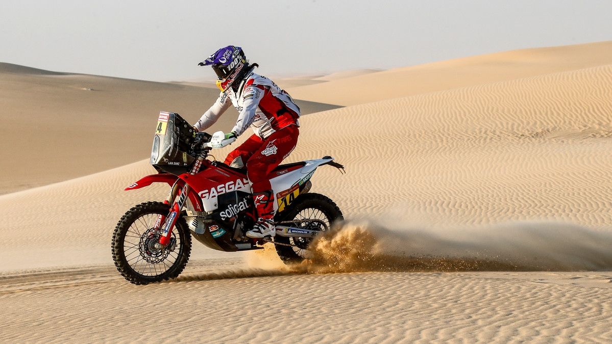 Laia Sanz en el Dakar 2020
