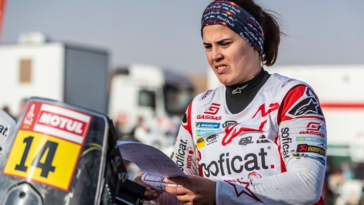 Laia Sanz en el Dakar 2020