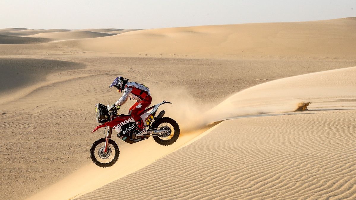 Laia Sanz en el Dakar 2020