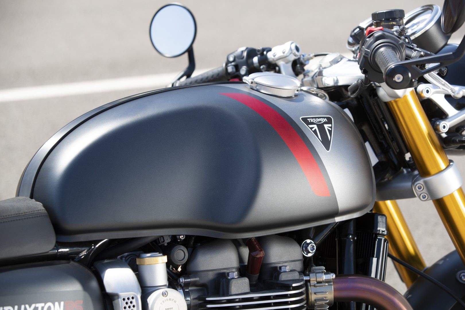 Triumph Thruxton RS 2020. Fotos