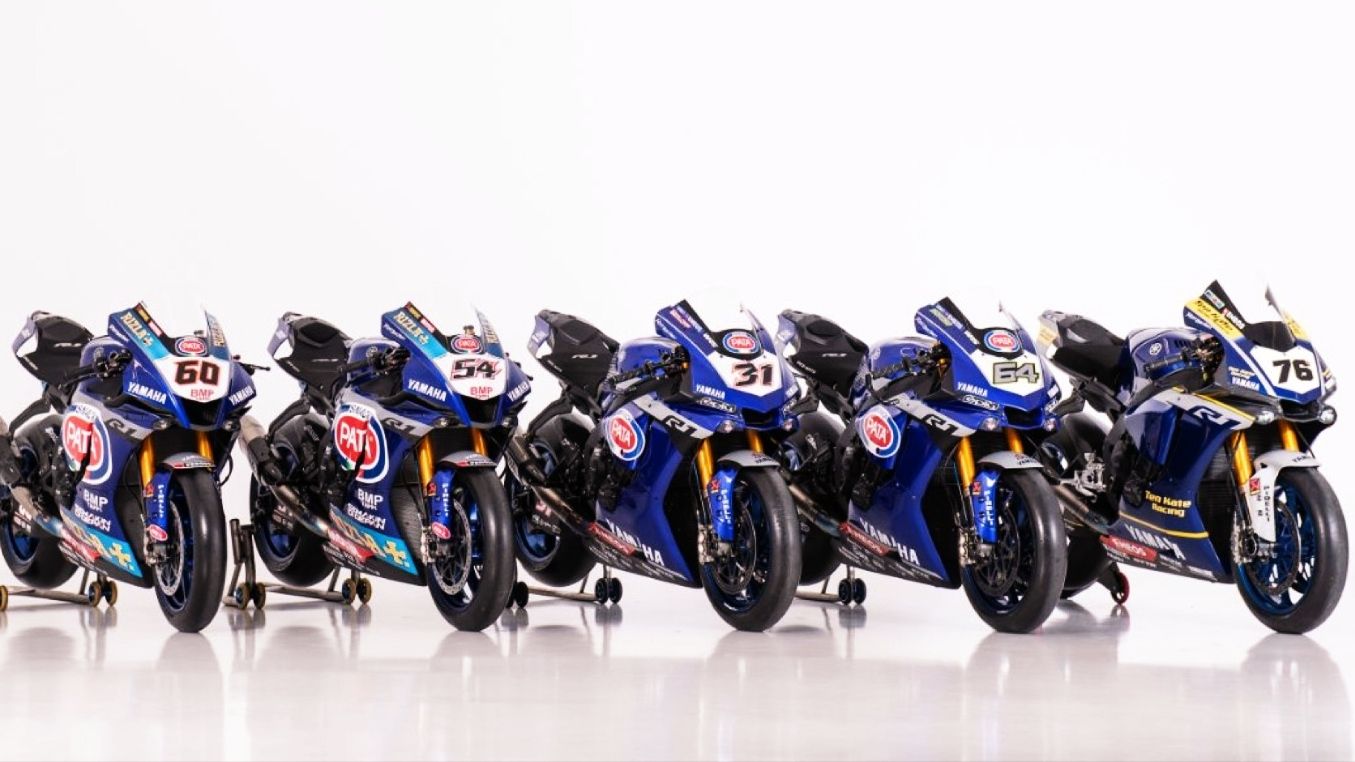 ropa interior excepción imagen Yamaha presenta su repóquer de pilotos para conquistar el Mundial de  Superbike 2020