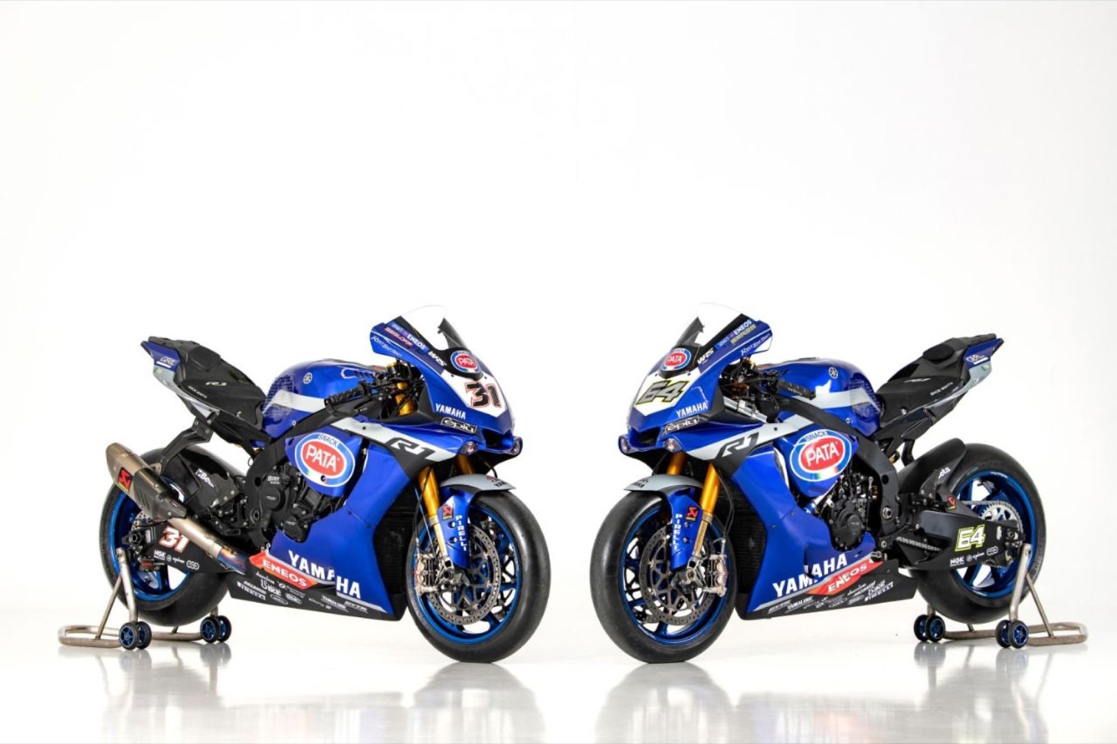 Yamaha Superbike 2020 - Michael van der Mark, Toprak Razgatlioglu, Federico Caricasulo y Garrett Gerloff