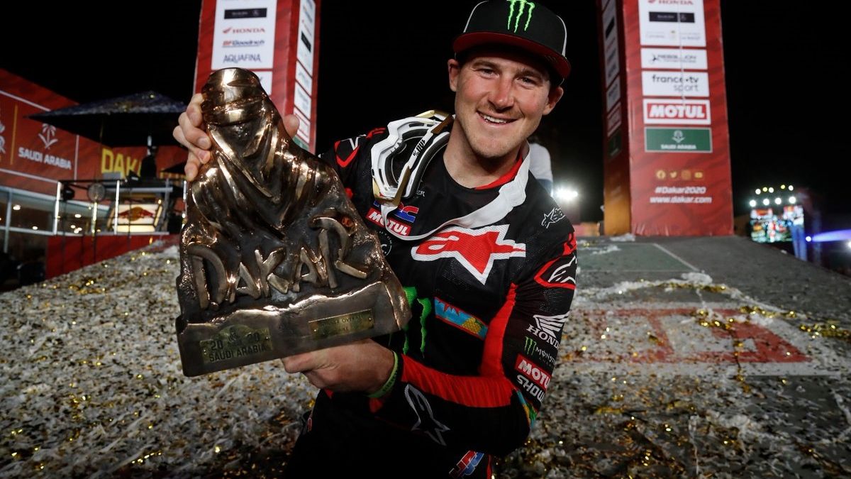 Ricky Brabec ha conquistado el primer Dakar para Estados Unidos (Fotos: HRC).