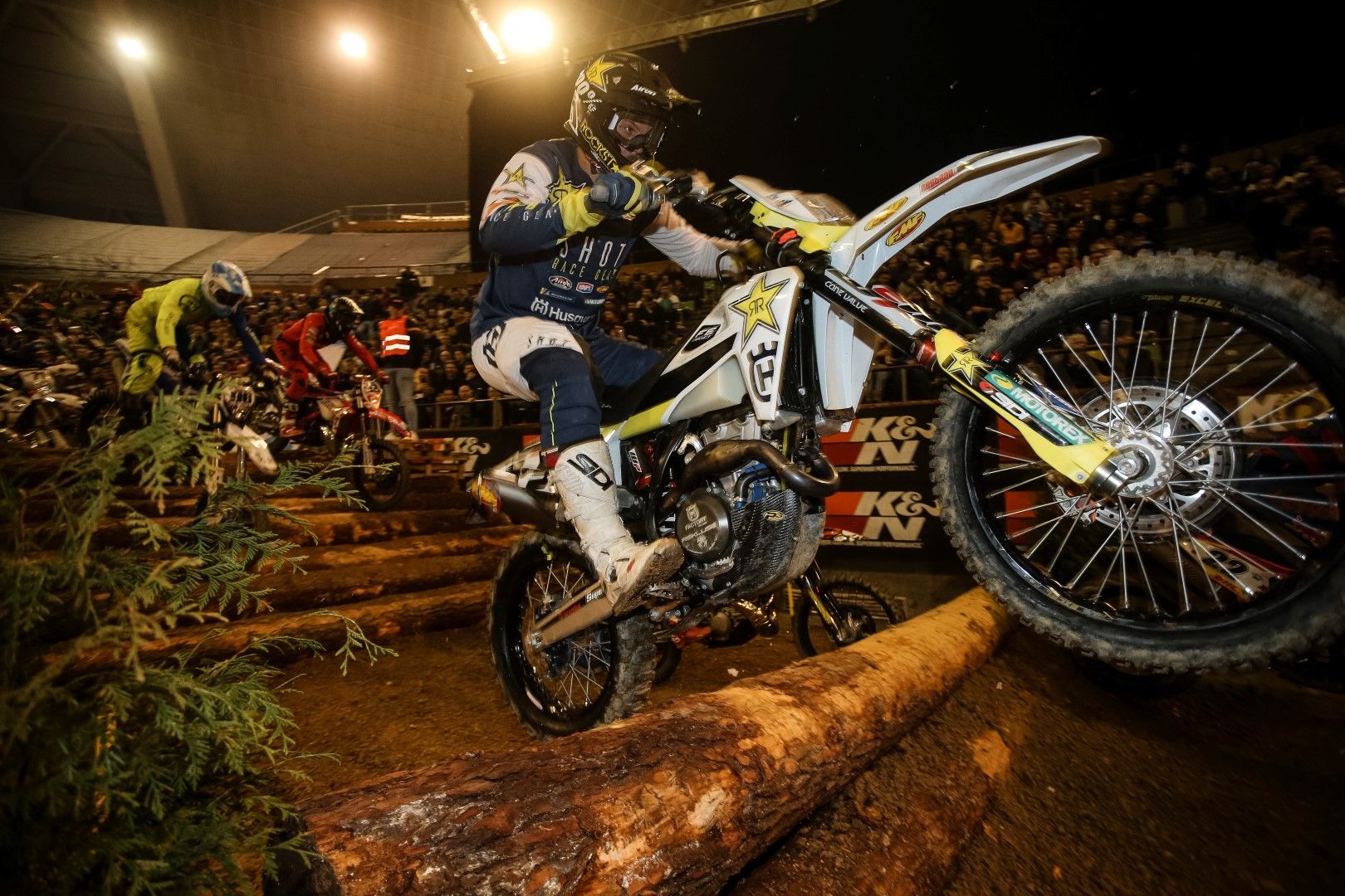 Billy Bolt, imbatible en el SuperEnduro de Coruña