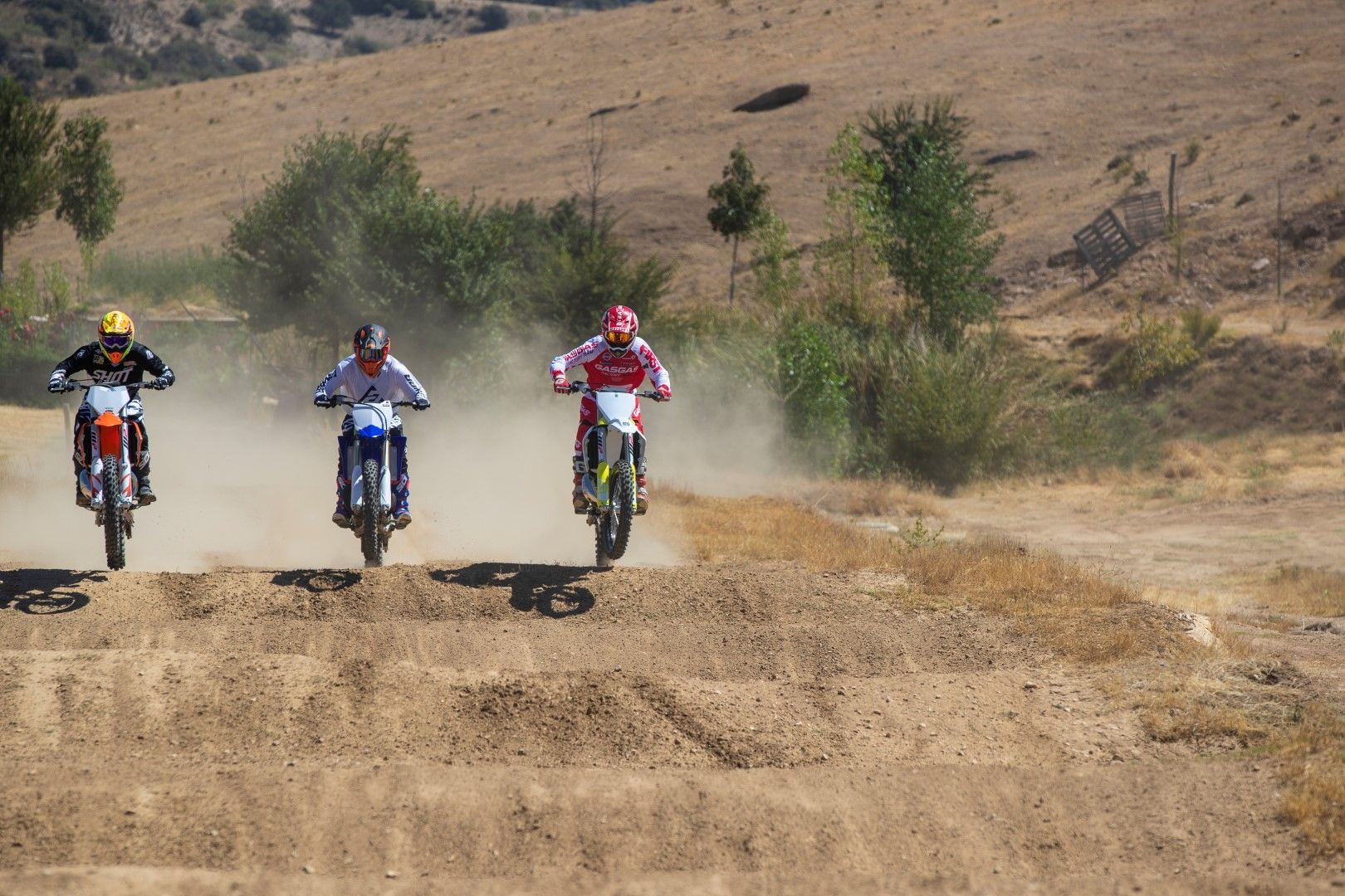 Comparativa cross 250 2T: Yamaha YZ 250, Husqvarna TC 250, KTM 250 SX