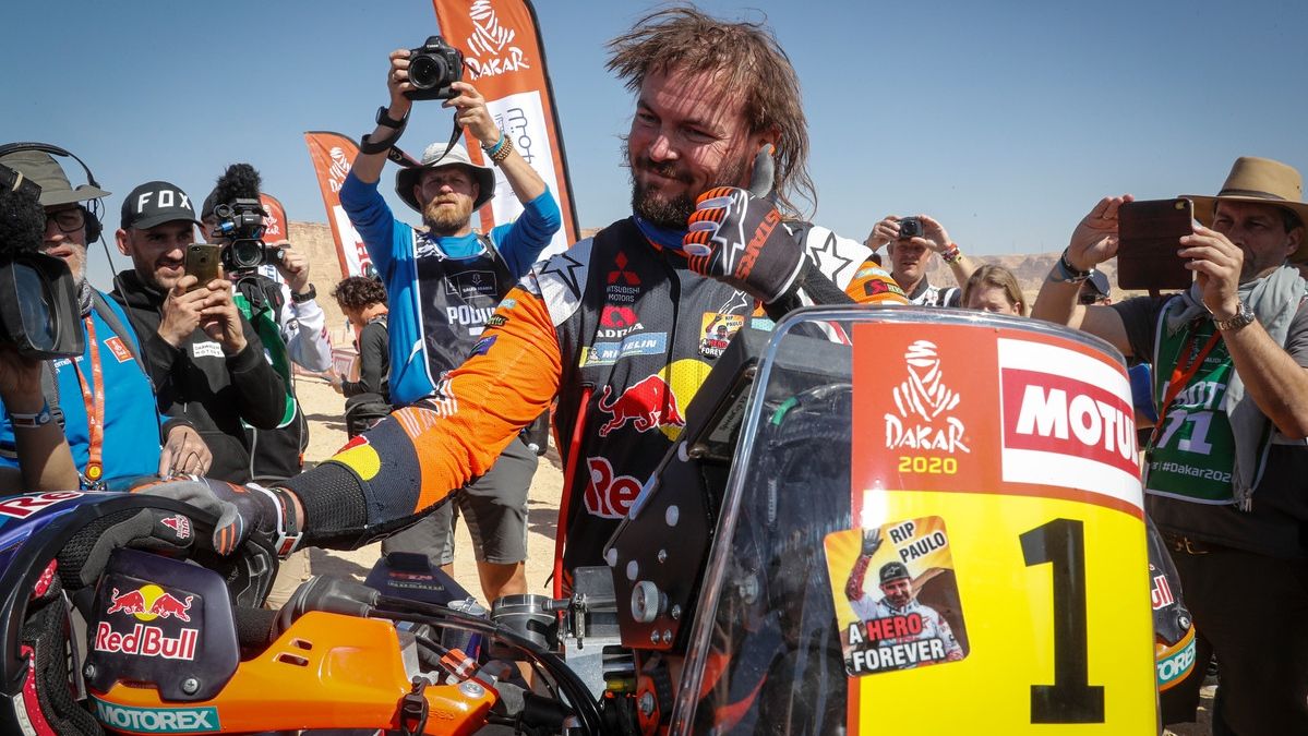 Toby Price da por bueno el tercer puesto final en el Dakar 2020 (Fotos: KTM).