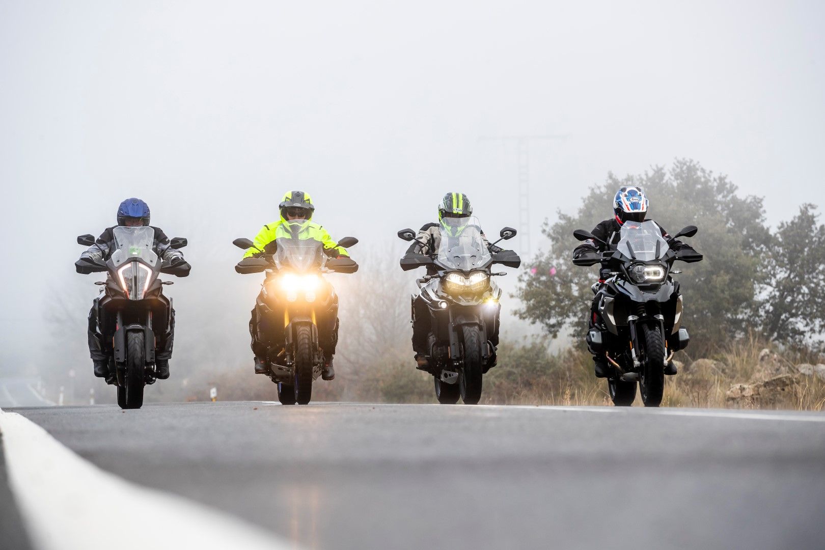 Comparativa maxi trail: BMW R 1250 GS, KTM 1280 Super Adventure S, Triumph Tiger 1200 XCA, Yamaha XT1200ZE Super Ténéré