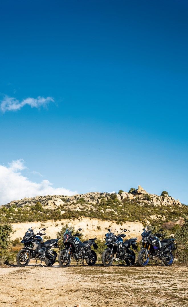 Comparativa maxi trail: BMW R 1250 GS, KTM 1280 Super Adventure S, Triumph Tiger 1200 XCA, Yamaha XT1200ZE Super Ténéré