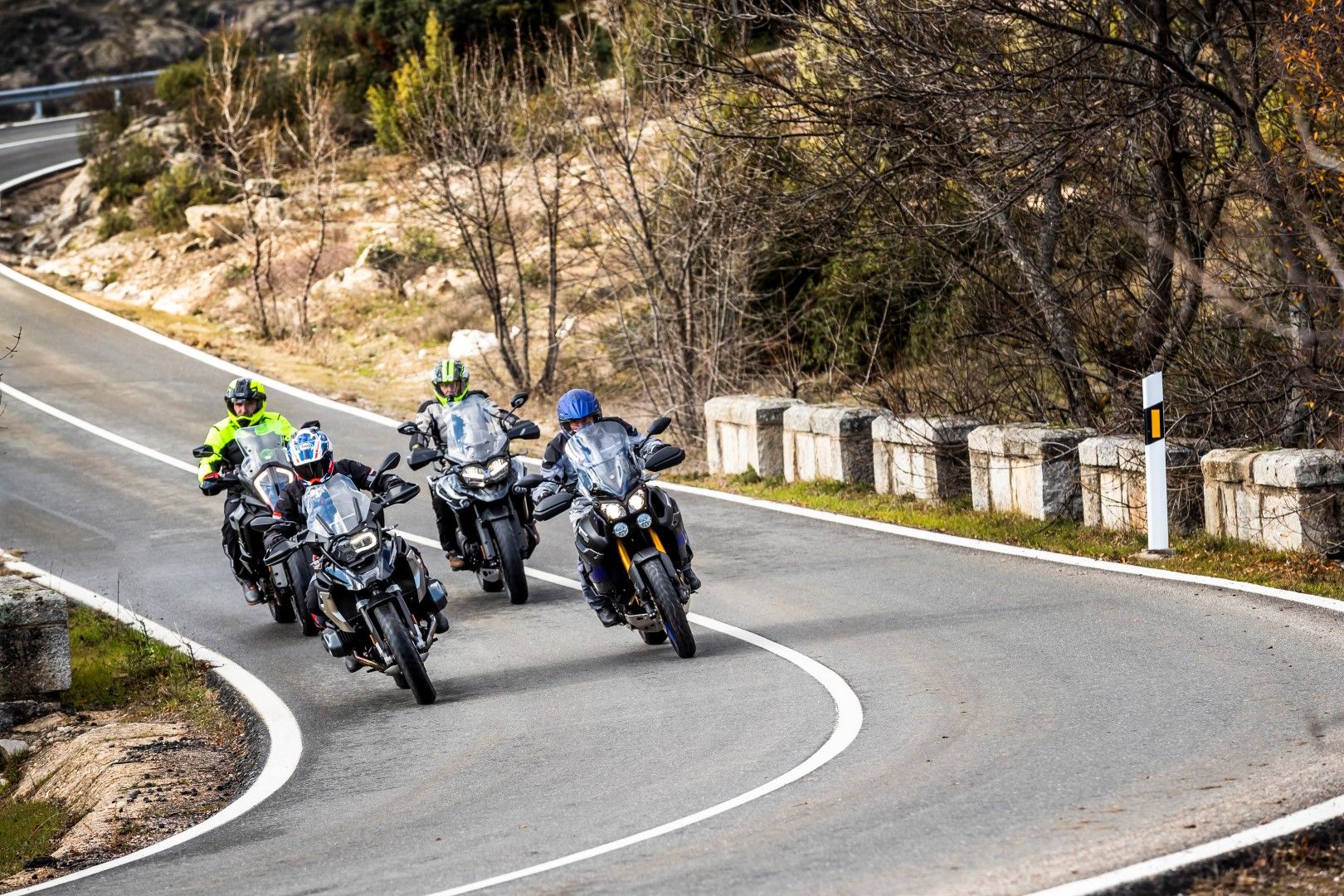 Comparativa maxi trail: BMW R 1250 GS, KTM 1280 Super Adventure S, Triumph Tiger 1200 XCA, Yamaha XT1200ZE Super Ténéré