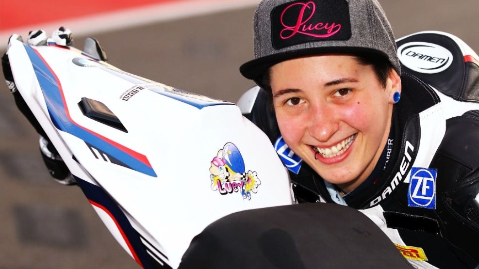 Lucy Glöckner dará otro paso en este 2020 (Fotos: lucygloeckner.com / BMW / FIM EWC / Gold & Goose).