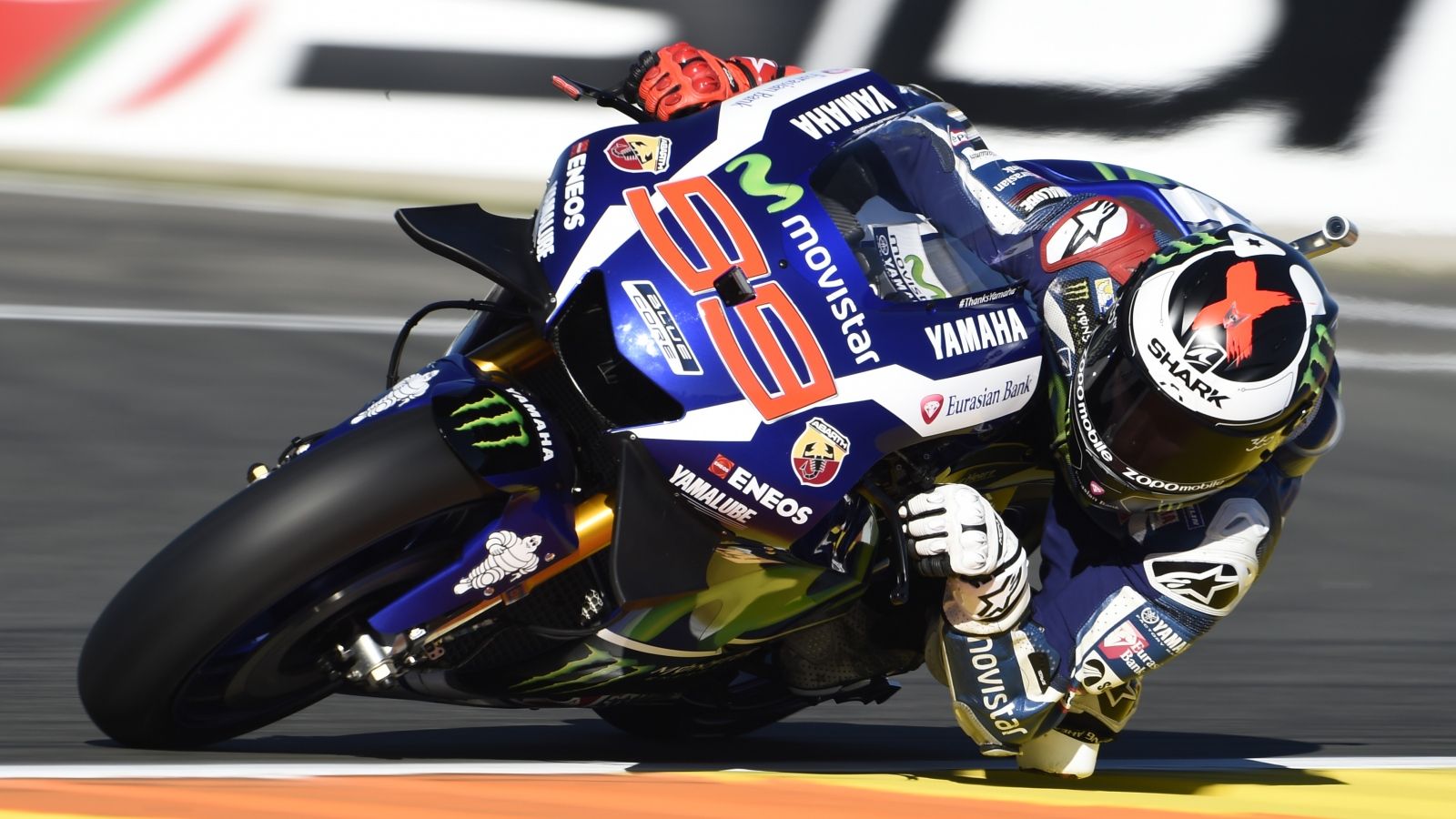 Jorge Lorenzo en su última carrera con Yamaha en Valencia 2016 (Fotos: Gold & Goose).