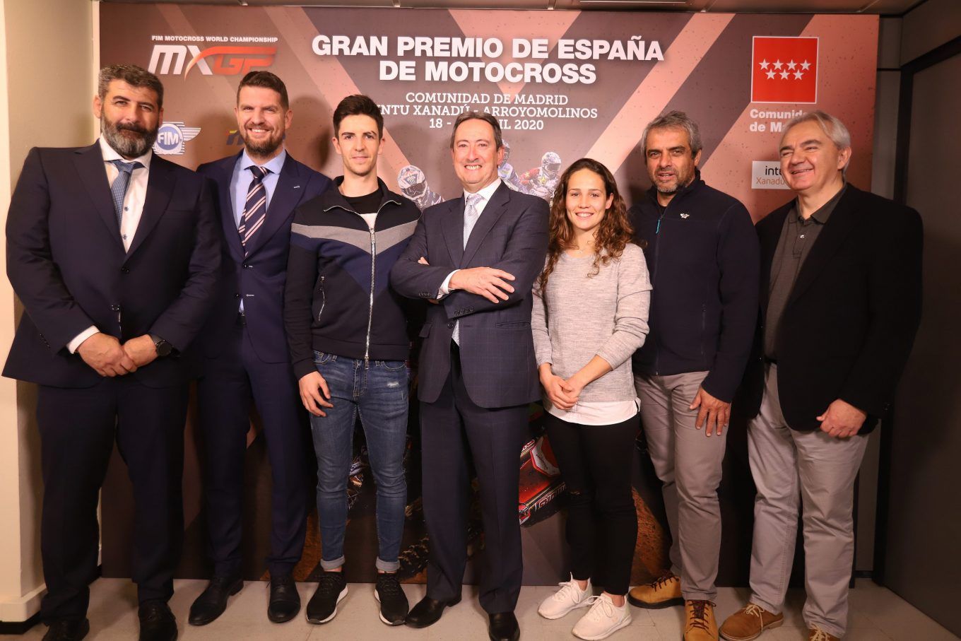Presentación del MXGP de España 2020