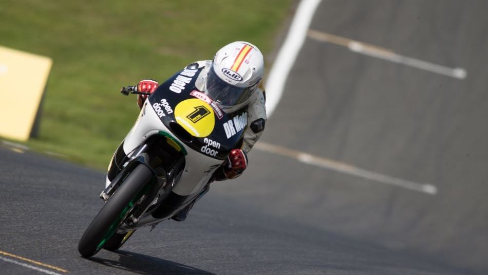 Víctor Rodríguez durante el BSB Motostar Moto3 2019 (Fotos: BSB / FIM CEV Repsol).