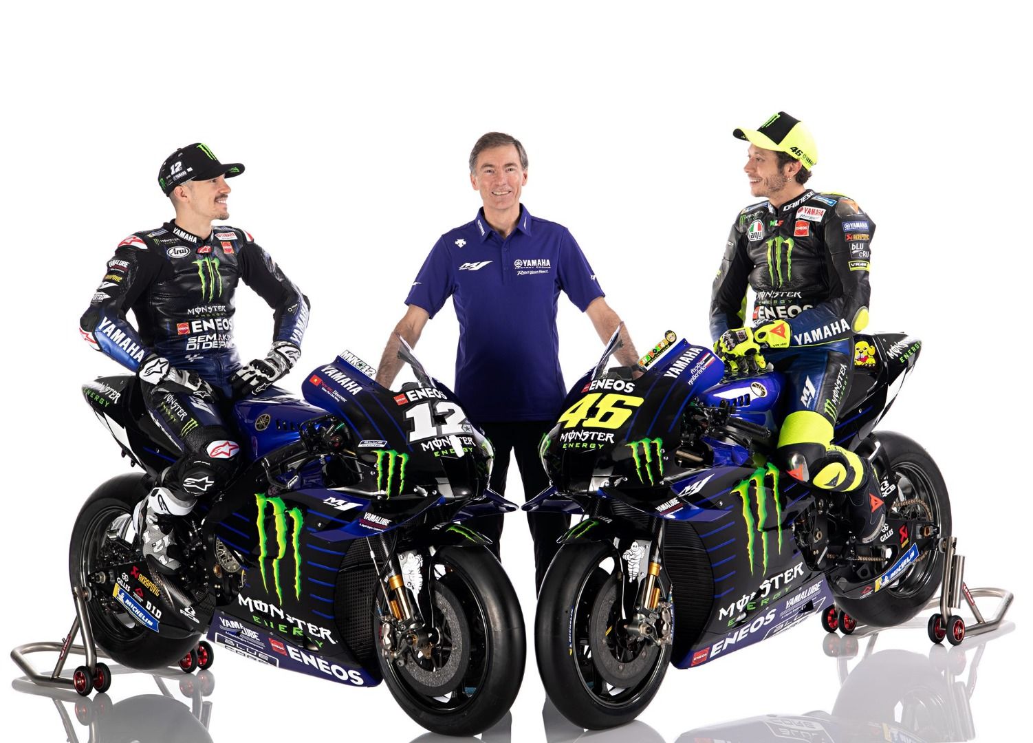 Yamaha YZR-M1 MotoGP 2020 - Maverick Viñales & Valentino Rossi