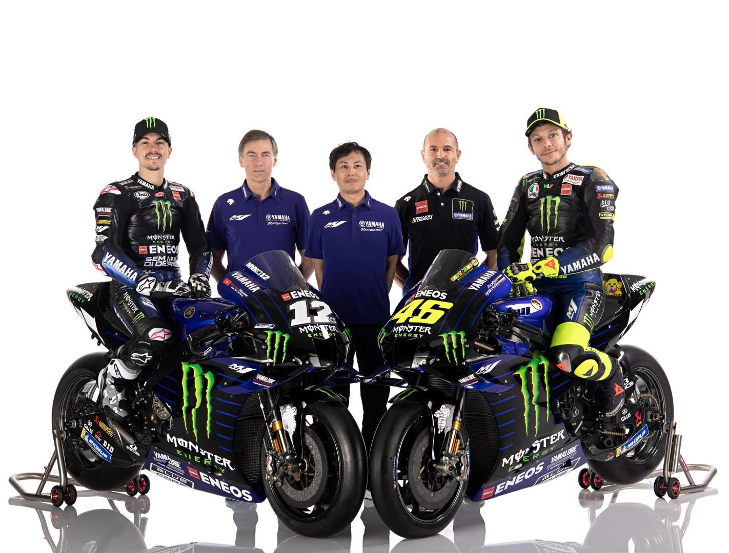 Yamaha YZR-M1 MotoGP 2020 - Maverick Viñales & Valentino Rossi