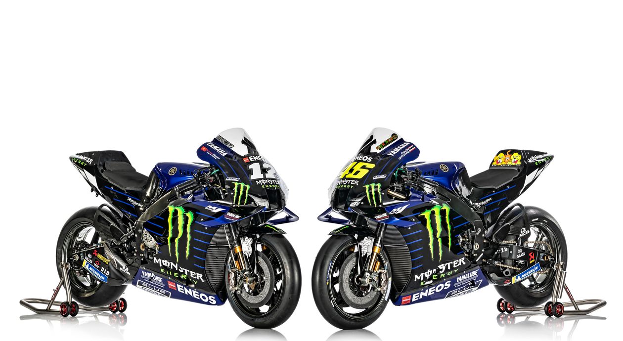 Yamaha YZR-M1 MotoGP 2020 - Maverick Viñales & Valentino Rossi