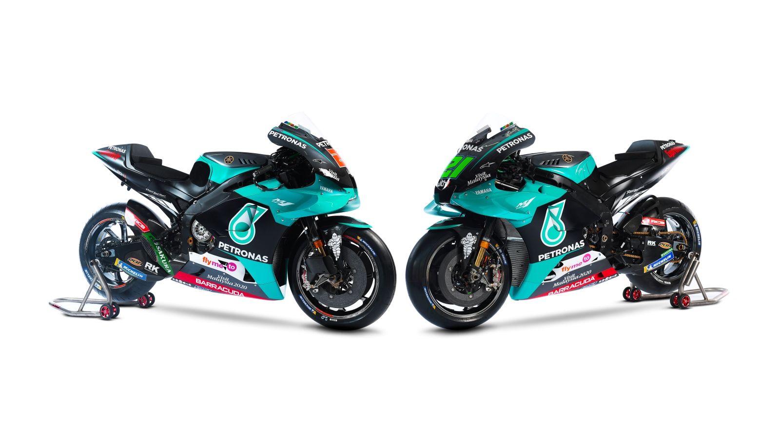 Yamaha YZR-M1 Petronas MotoGP 2020 - Fabio Quartararo & Franco Morbidelli