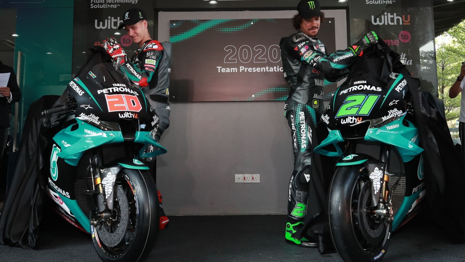 Yamaha YZR-M1 Petronas MotoGP 2020 - Fabio Quartararo & Franco Morbidelli
