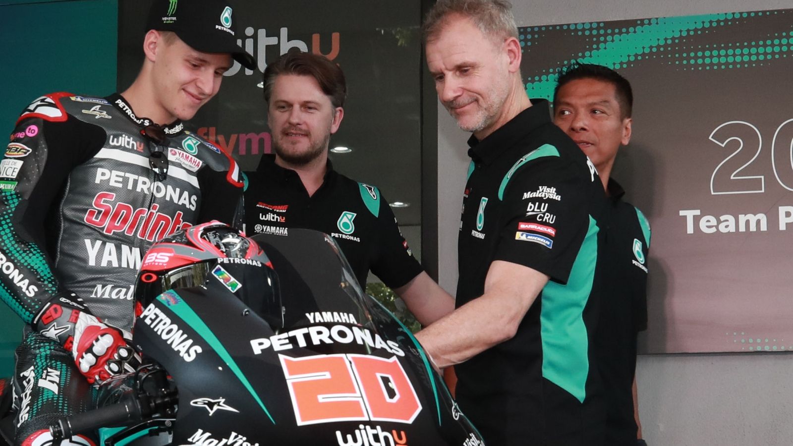 Yamaha YZR-M1 Petronas MotoGP 2020 - Fabio Quartararo & Franco Morbidelli
