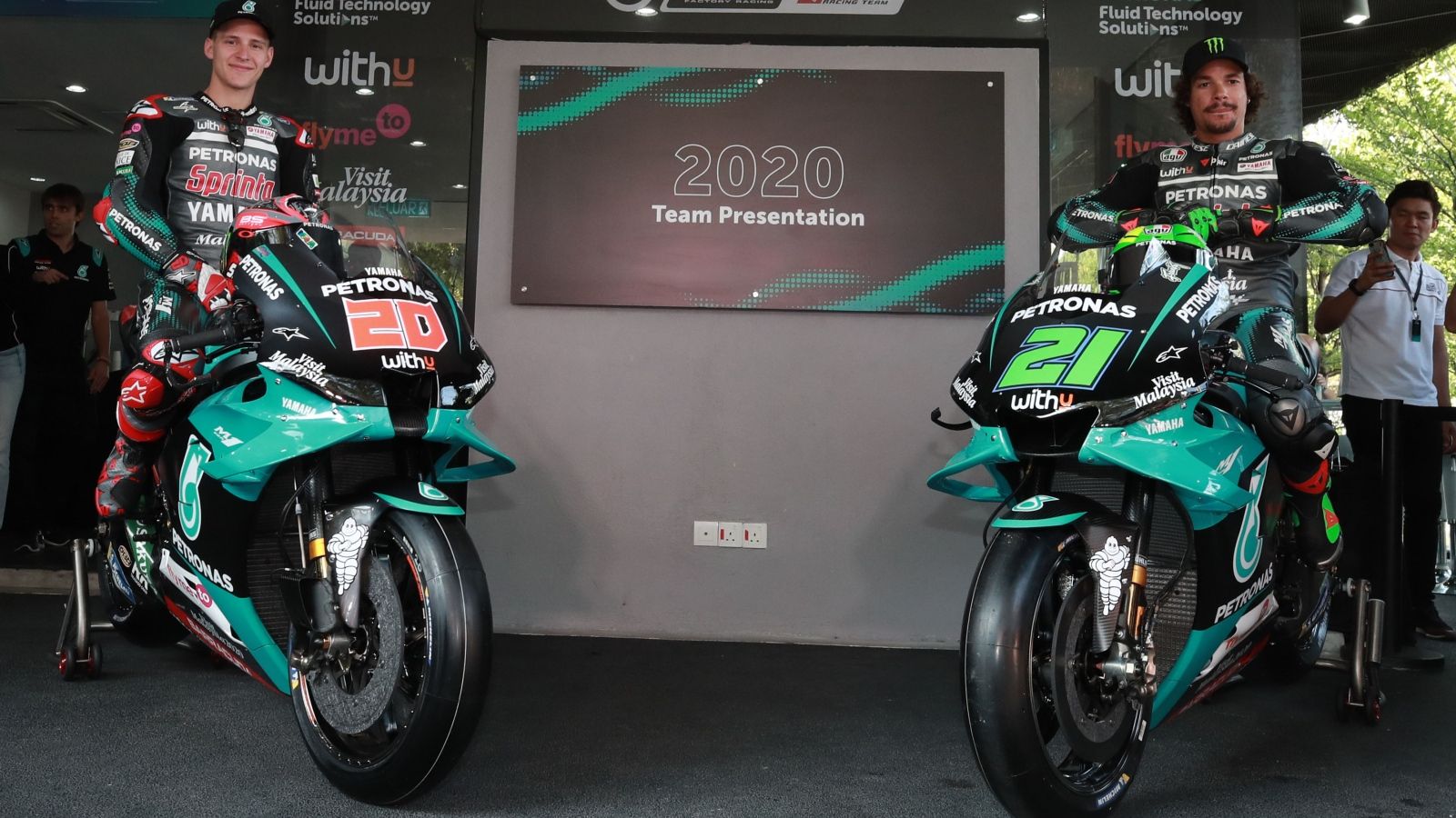 Yamaha YZR-M1 Petronas MotoGP 2020 - Fabio Quartararo & Franco Morbidelli