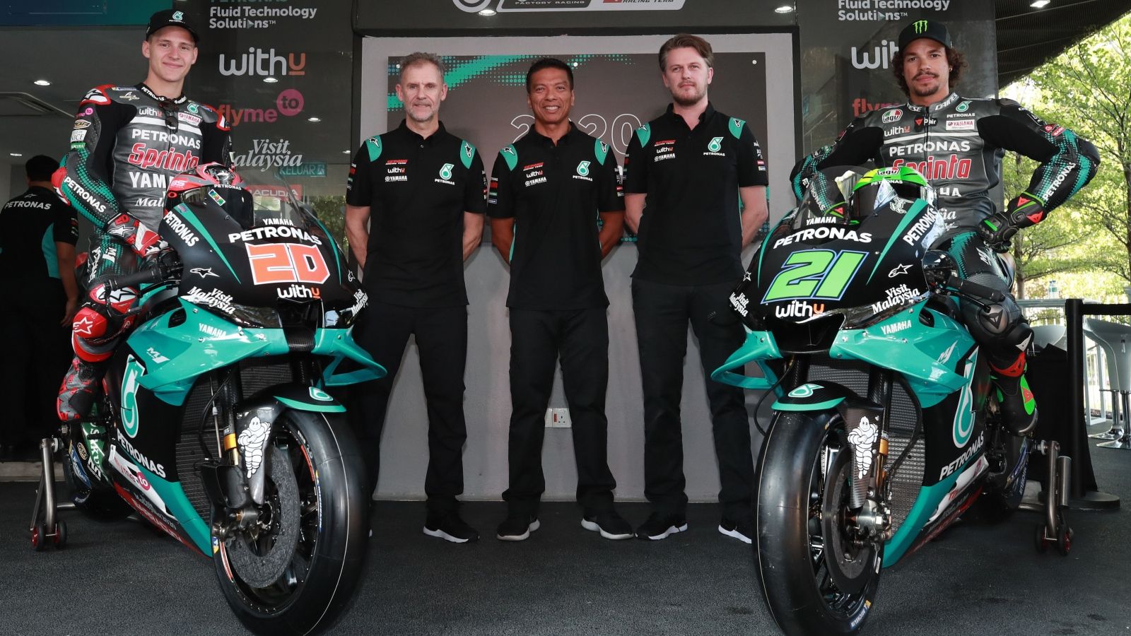 Yamaha YZR-M1 Petronas MotoGP 2020 - Fabio Quartararo & Franco Morbidelli