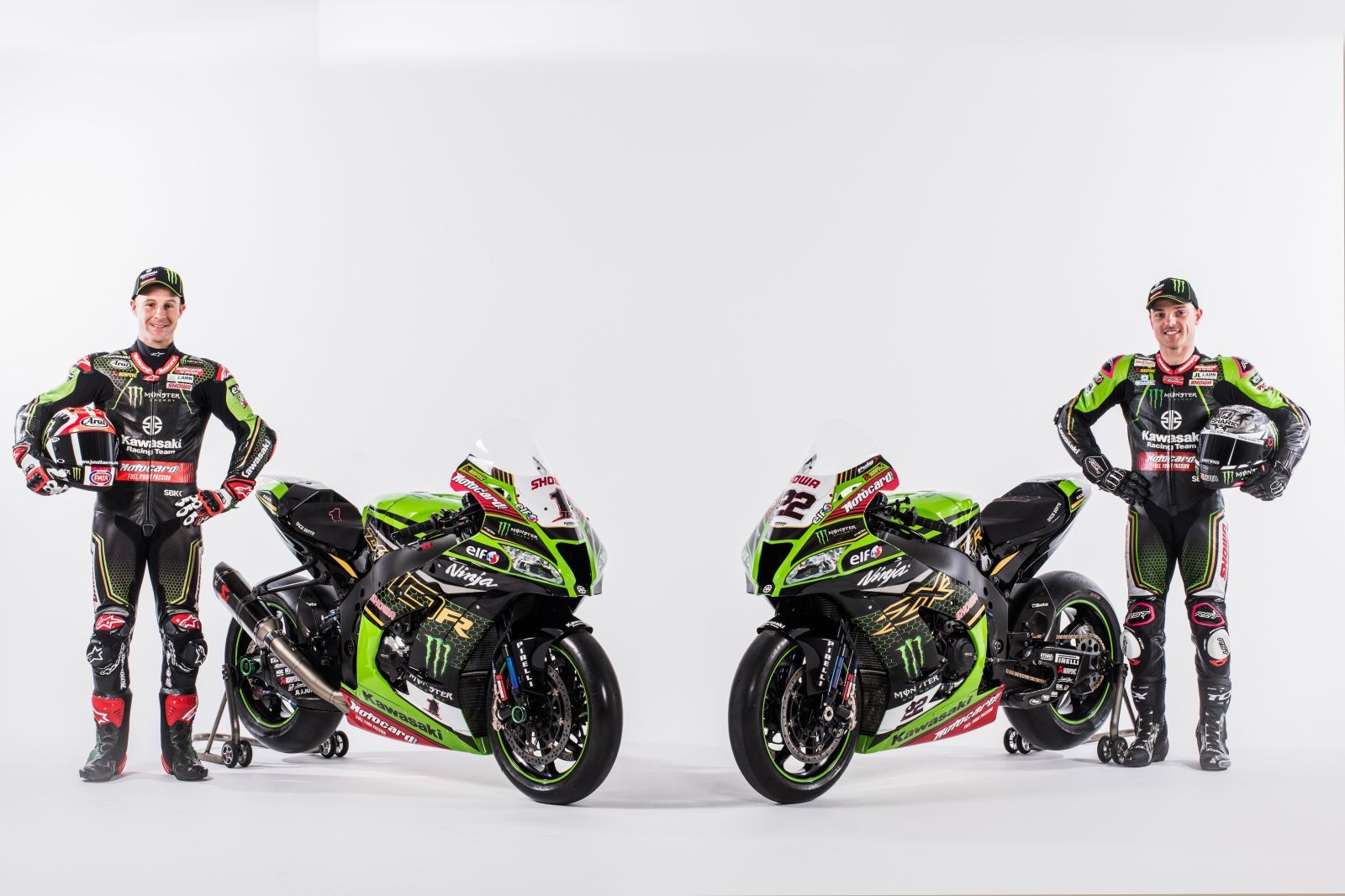 La Kawasaki ZX-10RR de Jonathan Rea y Alex Lowes para Superbike 2020