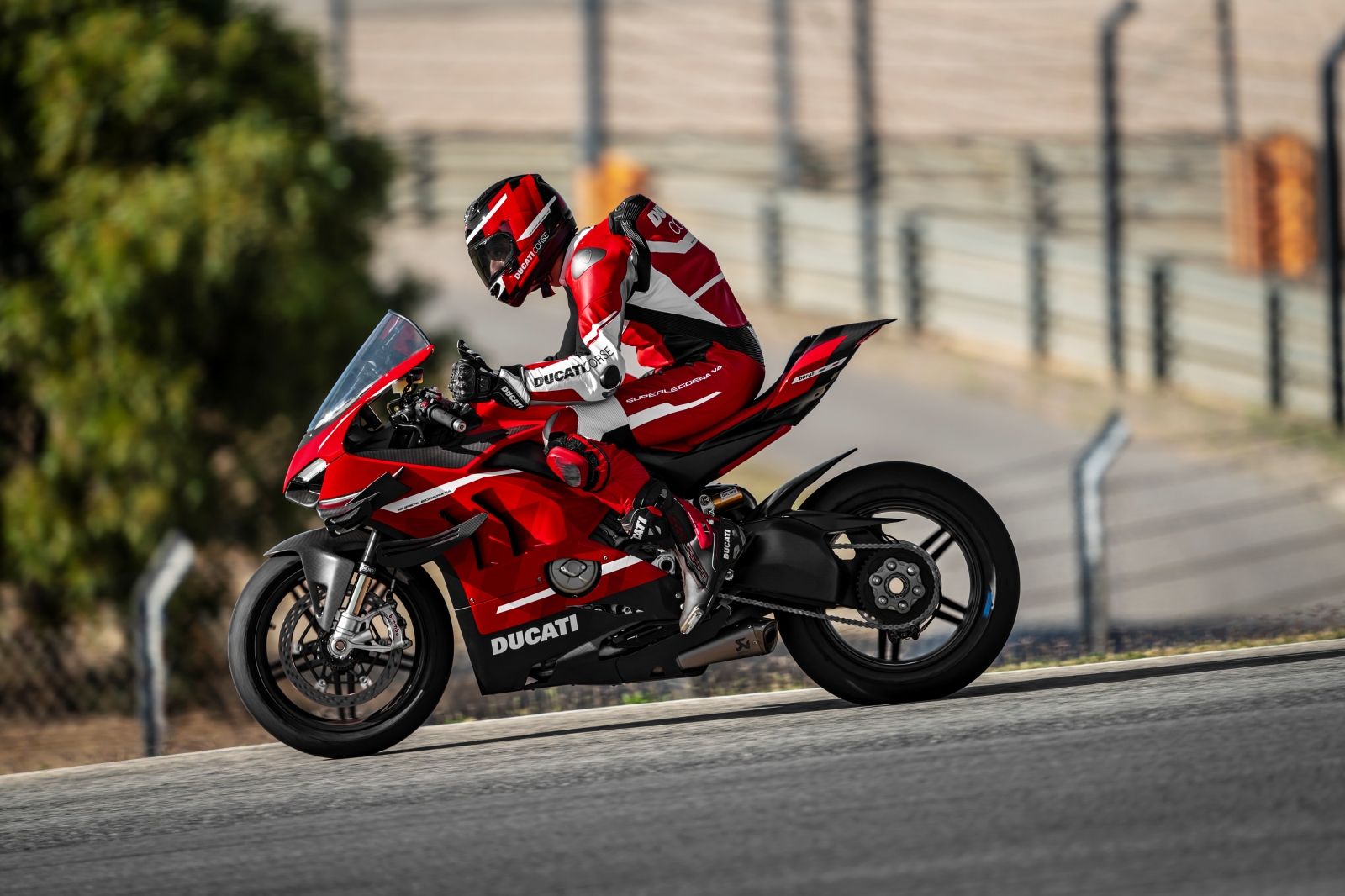 Ducati Superleggera V4 2020 en acción