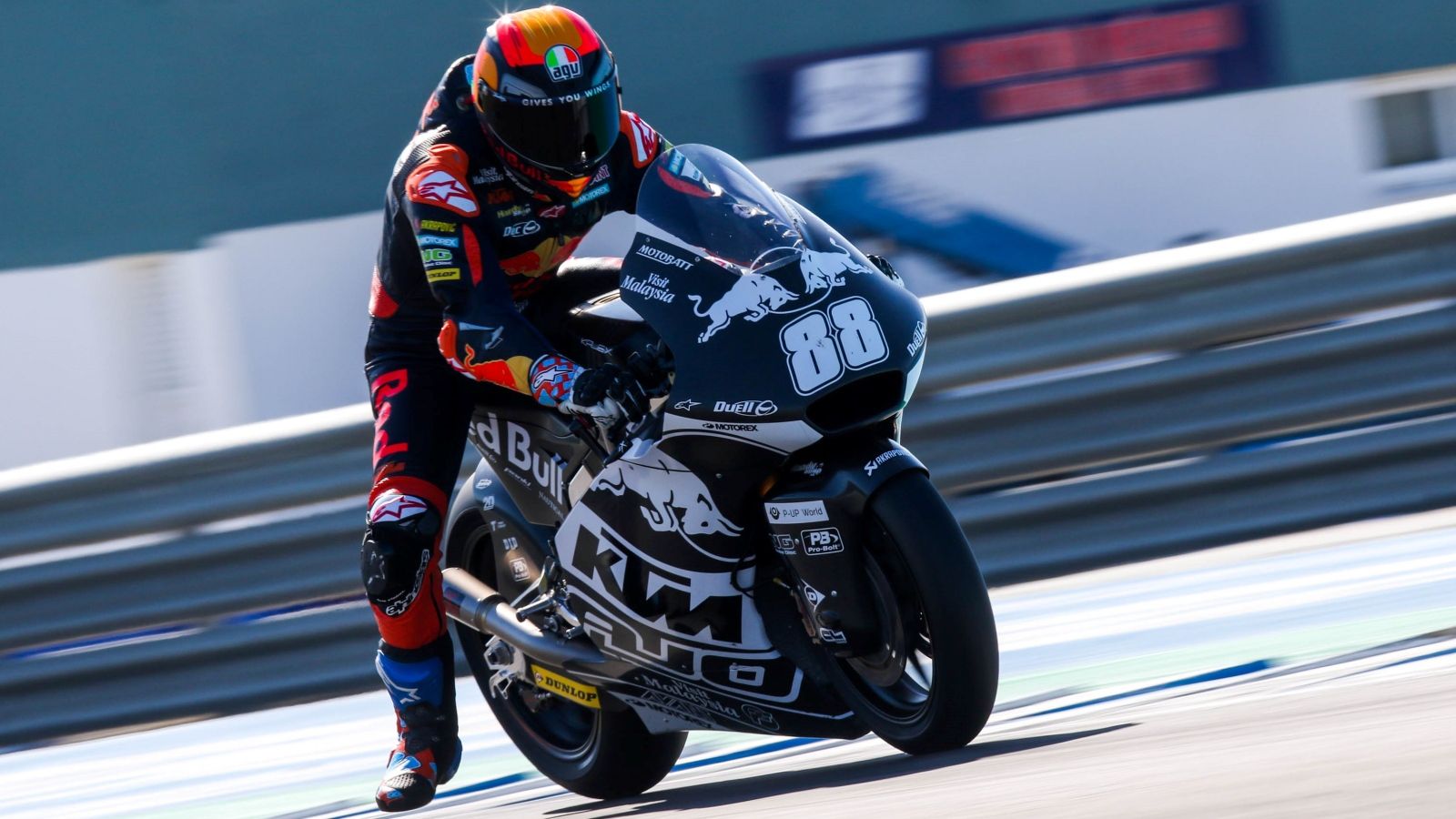 Jorge Martín con la Kalex en Jerez (Fotos: Circuito de Jerez / Gold & Goose).