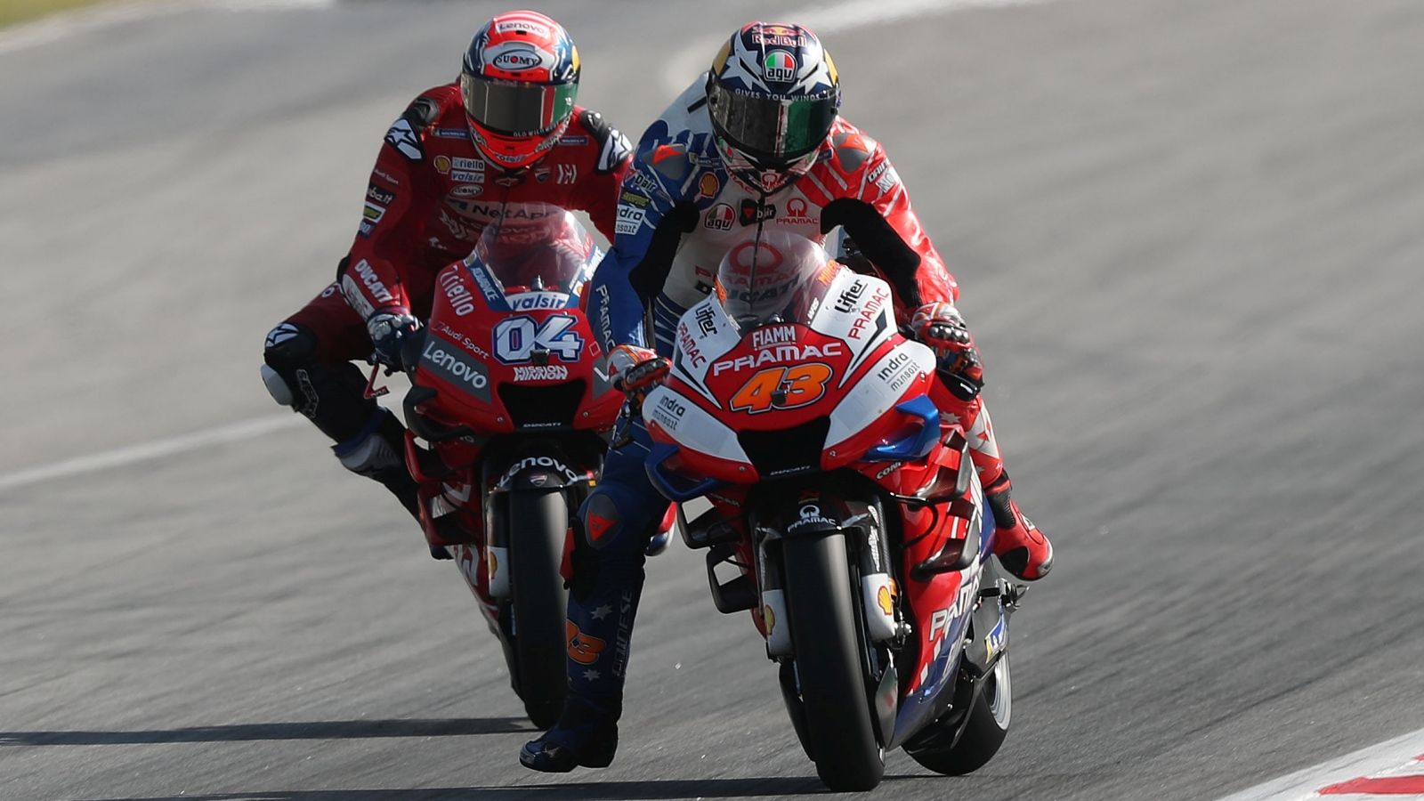 Jack Miller y Andrea Dovizioso (Fotos: Gold & Goose).