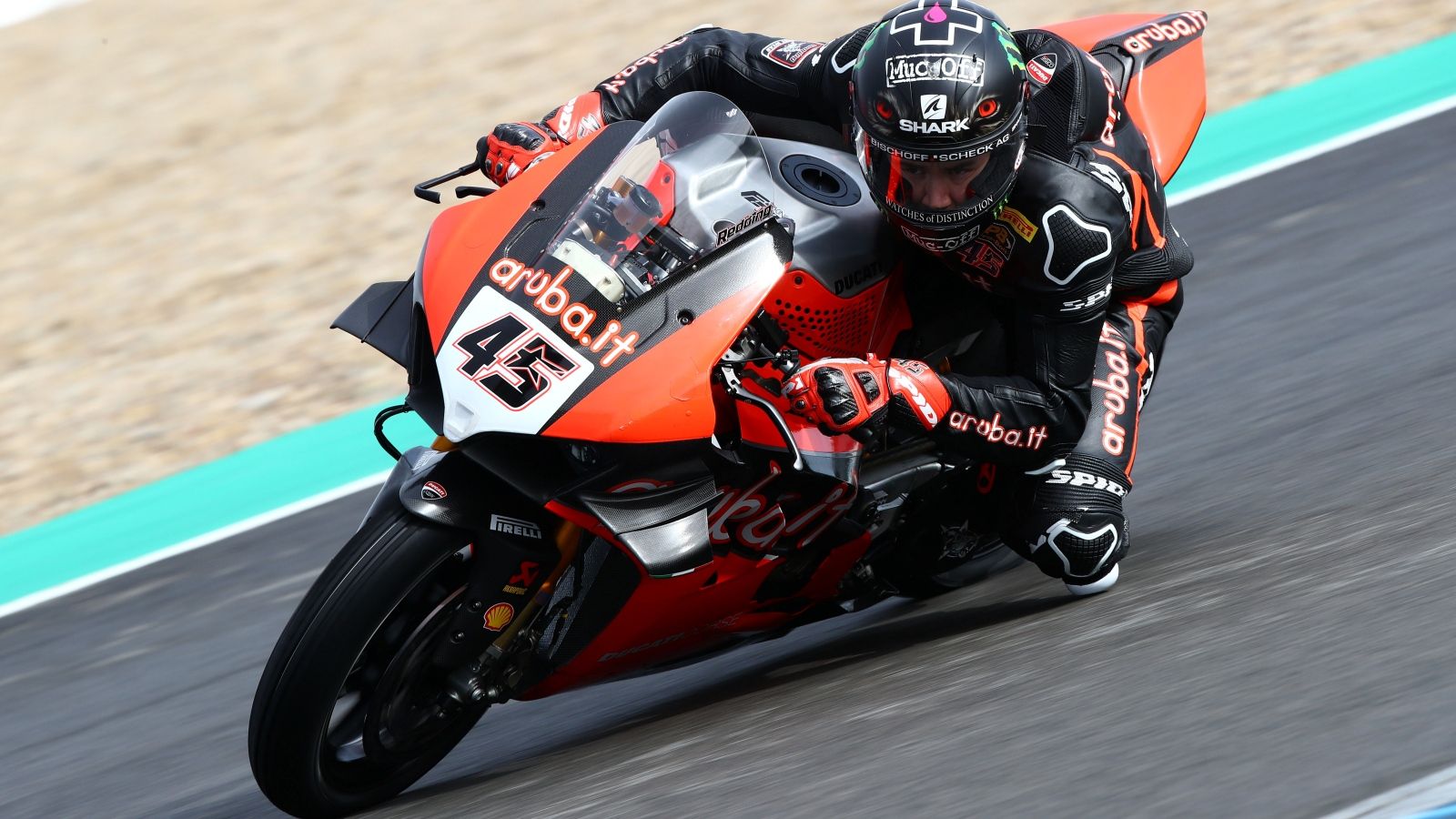 Scott Redding durante los test de pretemporada en Jerez (Fotos: Gold & Goose).