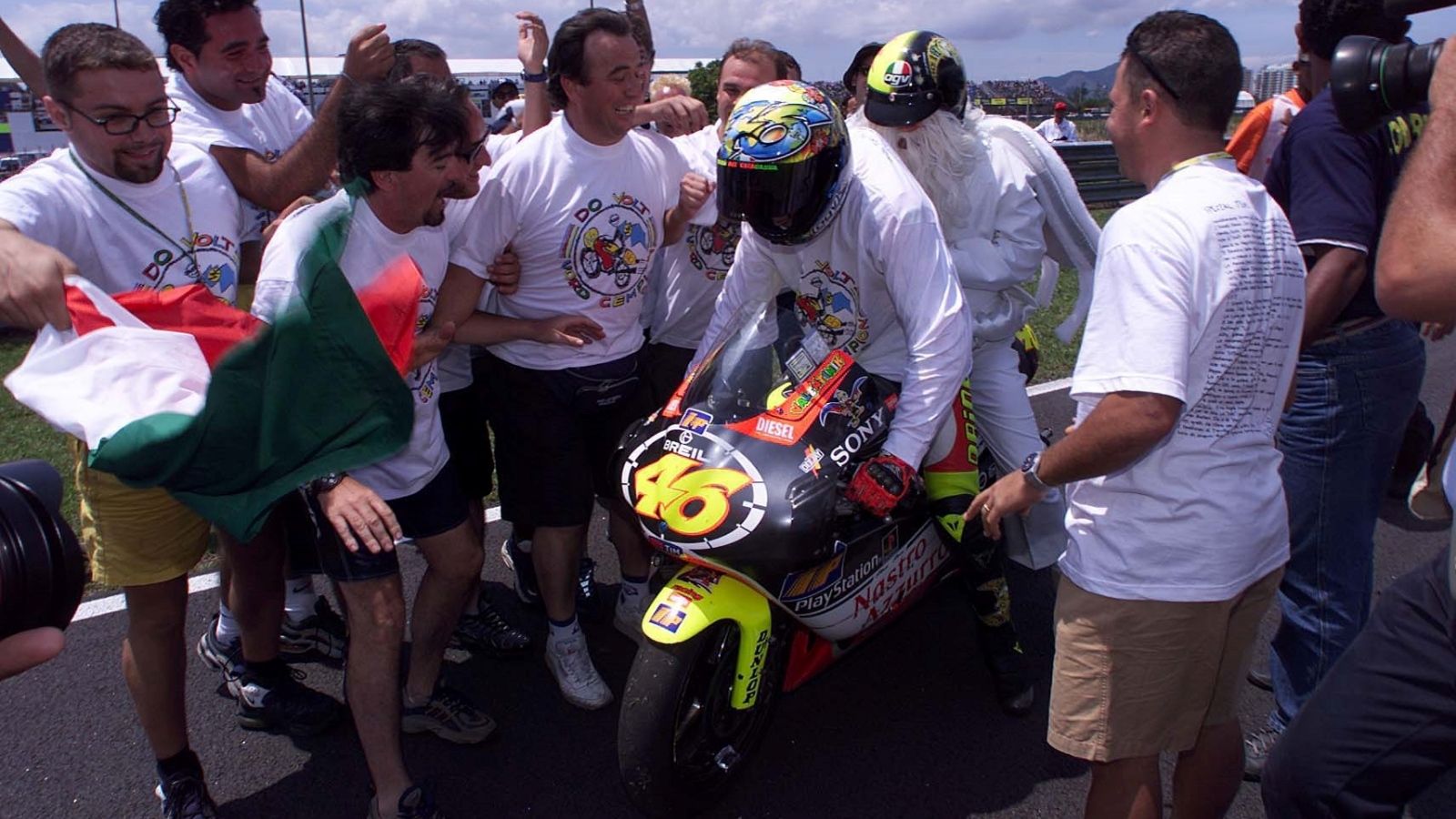 Valentino Rossi: 1999 – Campeón 250cc – Aprilia RS250 / Nastro Azzurro Aprilia