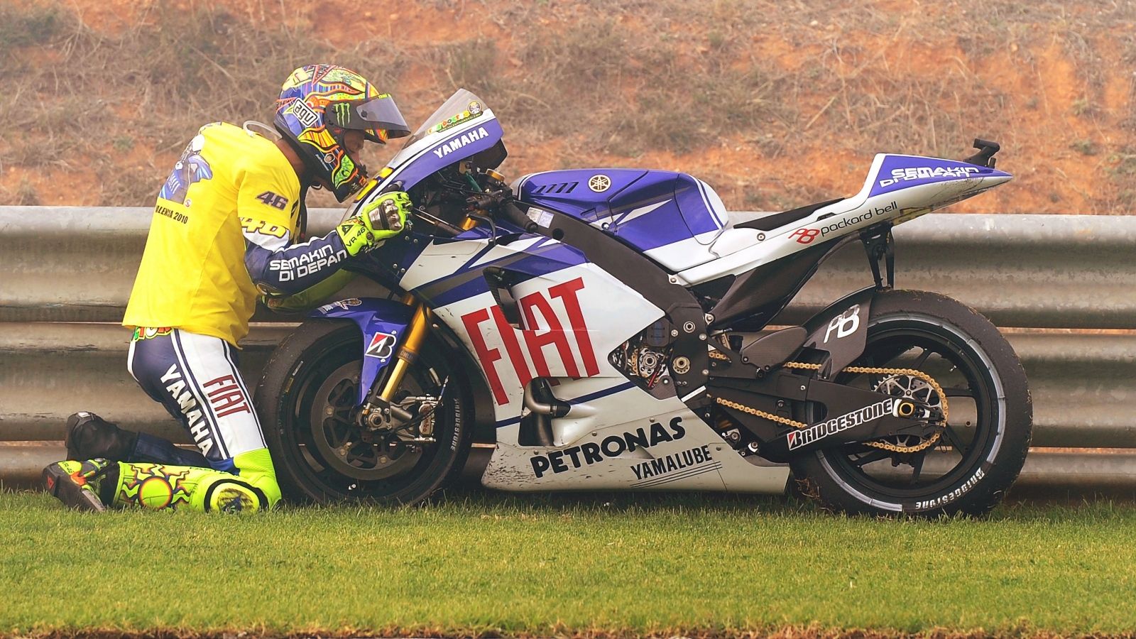 Valentino Rossi: 2010 – 3º MotoGP – Yamaha YZR-M1 / Fiat Yamaha Team