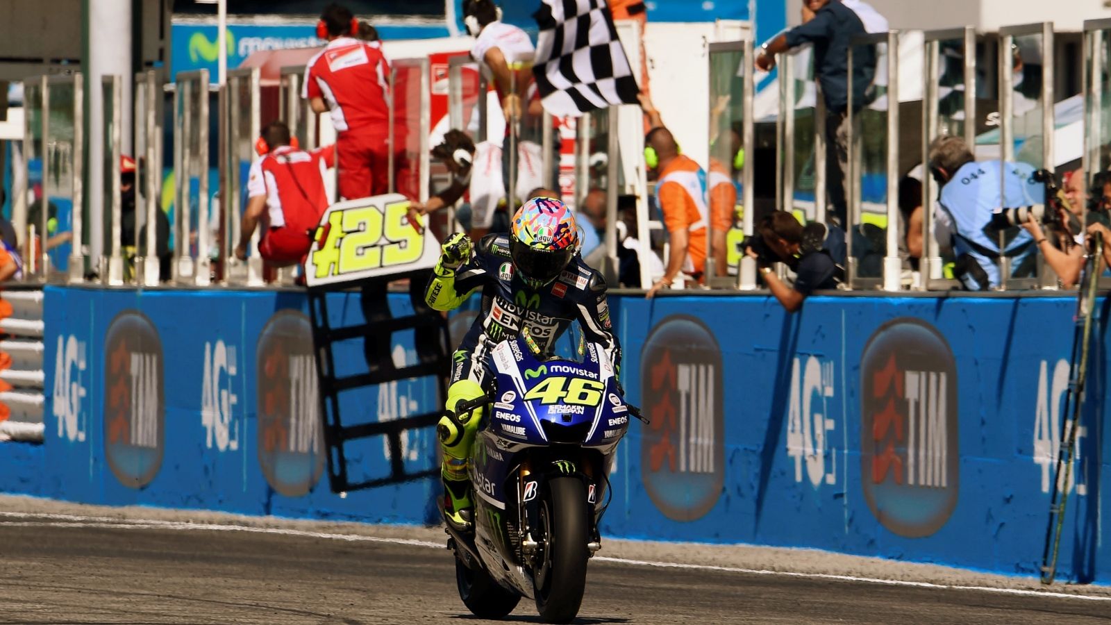 Valentino Rossi: 2014 – Subcampeón MotoGP – Yamaha YZR-M1 / Movistar Yamaha MotoGP