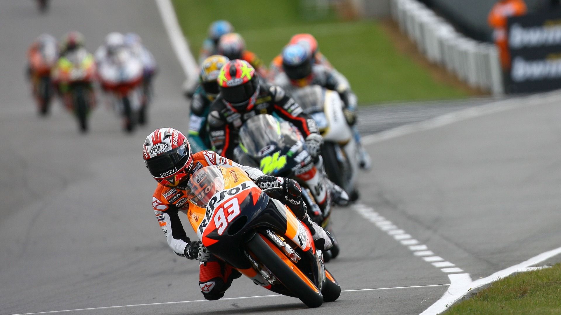 Marc Márquez: 2008 – Primer podio