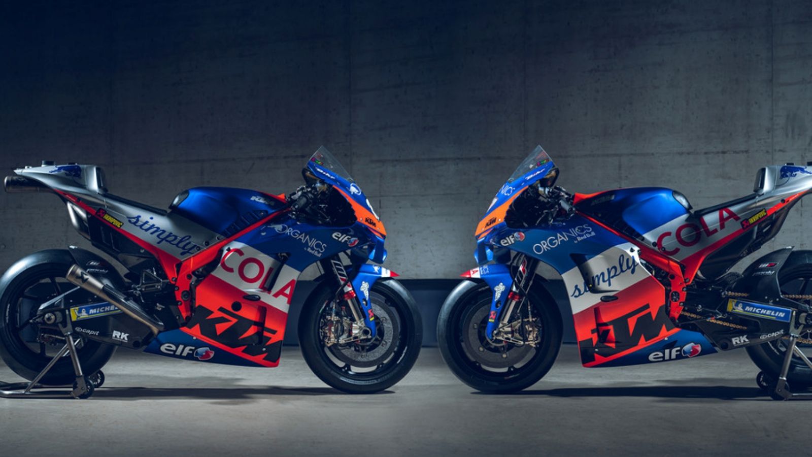 La KTM RC16 Tech 3 de Miguel Oliveira e Iker Lecuona para MotoGP 2020