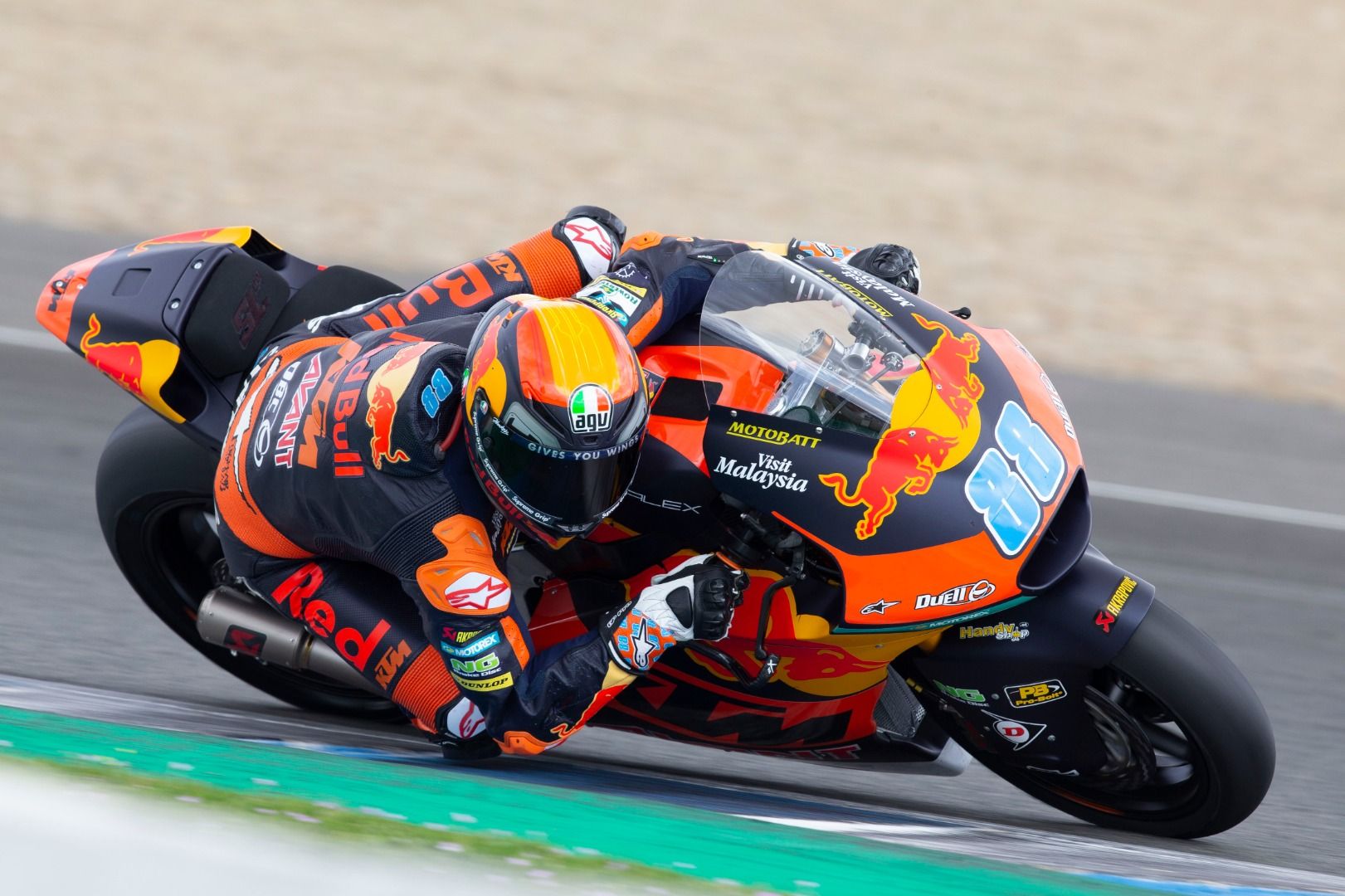 Pilotos Mundial Moto2 2020 test Jerez