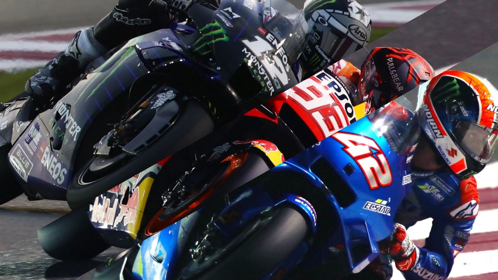 Yamaha y Suzuki se presentan como las certezas, Honda como la gran incógnita (Fotos: Gold & Goose).