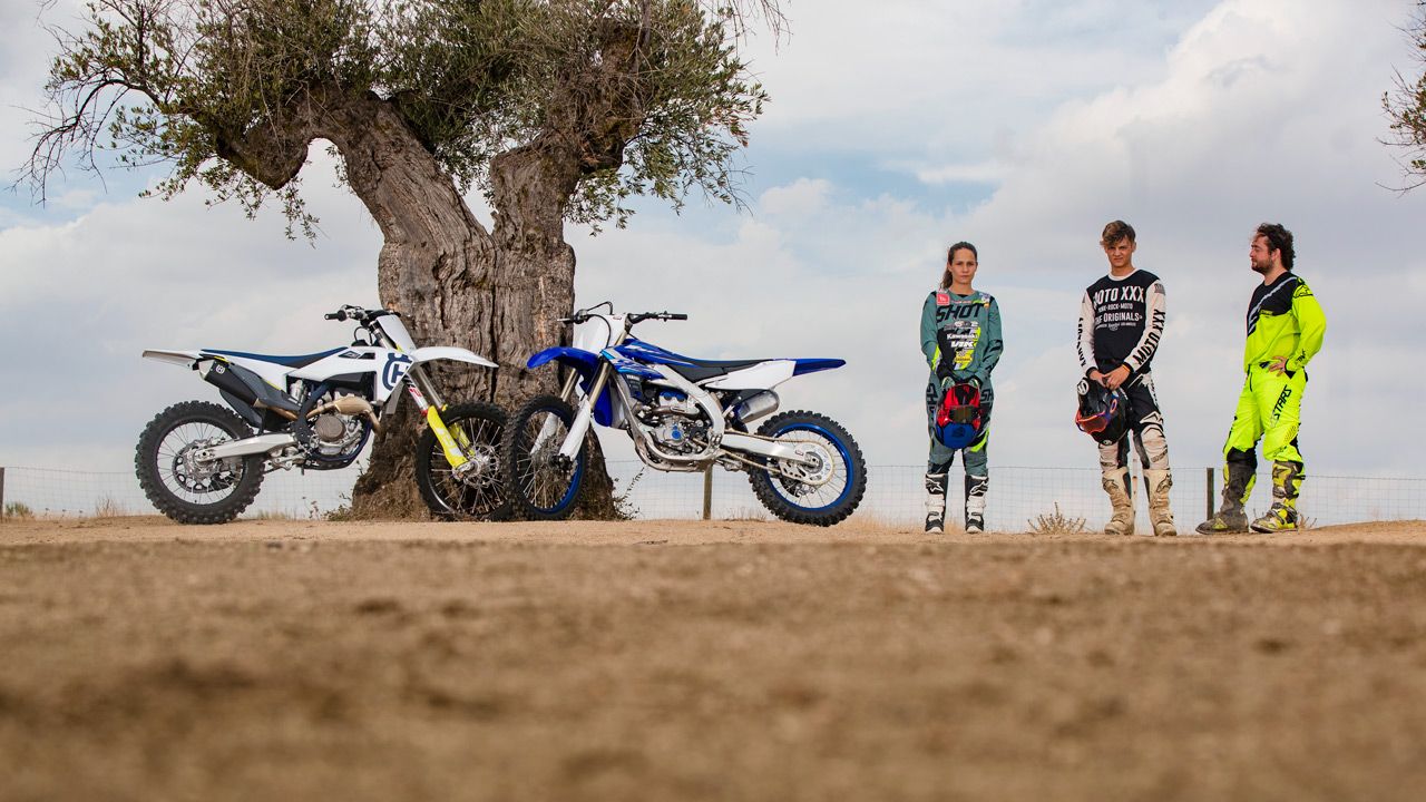 Comparativa motocross 250 4T 2020, Husqvarna FC 250 y Yamaha YZF 250