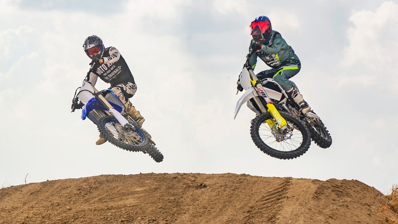 Comparativa motocross 250 4T 2020, Husqvarna FC 250 y Yamaha YZF 250